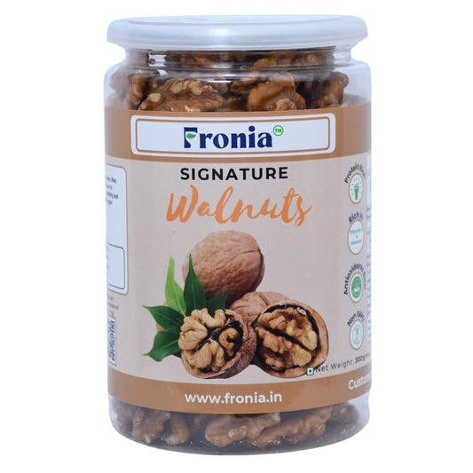 FRONIA Walnut Kernels | 300g | Walnut, Walnut Without Shell, Akhrot, Dry Fruits, Healthy Snacks, Diwali Gifts, Walnut kernel with Gluten Free Healthy Lifestyle, High Fibre (Pack of 1)