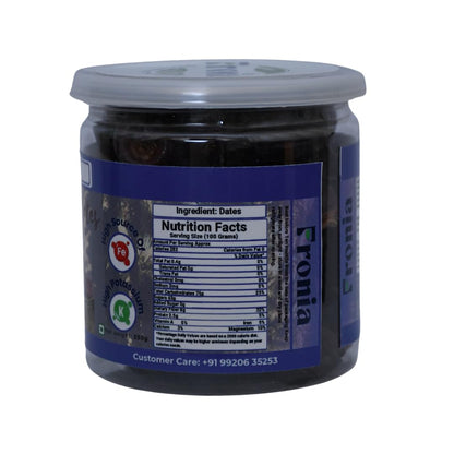 FRONIA Kalmi Dates , Juicy & Delicious Khajoor, Arab Khajur, 100% Naturally Dried & Free From Any Preservative 250GM | Healthy & Nuturious snack,Natural Sweetener,Rich in Vitamins& Minerals Gluten Free, Non-GMO & Vegan , delightful, farm fresh Kalmi dates