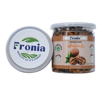 FRONIA Walnut Kernels | 150g | Walnut, Walnut Without Shell, Akhrot, Dry Fruits, Healthy Snacks, Diwali Gifts, Walnut kernel with Gluten Free Healthy Lifestyle, High Fibre (Pack of 1)