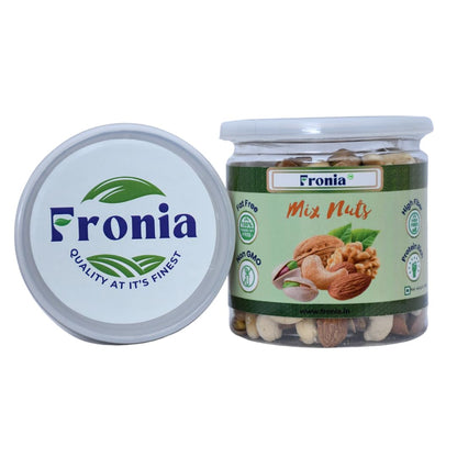 FRONIA Health Dry Fruits Mix, Premium Trail Mix | Natural and Premium Healthy Mixed Nuts with Dry Fruits | Almonds | Cashews | Walnut| Pistachio (200GM ) Healthy for Every Occasion Fresh and Healthy Dry Fruits Nuts| Source of Vitamin and Minerals
