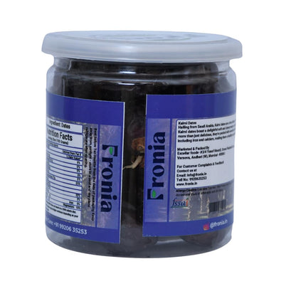 FRONIA Kalmi Dates , Juicy & Delicious Khajoor, Arab Khajur, 100% Naturally Dried & Free From Any Preservative 250GM | Healthy & Nuturious snack,Natural Sweetener,Rich in Vitamins& Minerals Gluten Free, Non-GMO & Vegan , delightful, farm fresh Kalmi dates