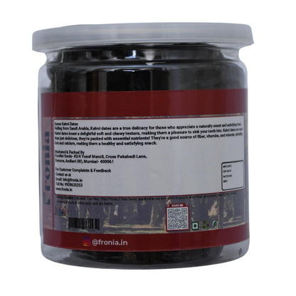 FRONIA Queen Kalmi Dates , Juicy & Delicious Khajoor, Arab Khajur, 100% Naturally Dried & Free From Any Preservative 250GM | Healthy & Nuturious snack,Natural Sweetener,Rich in Vitamins& Minerals Gluten Free, Non-GMO & Vegan , delightful, farm fresh Kalmi