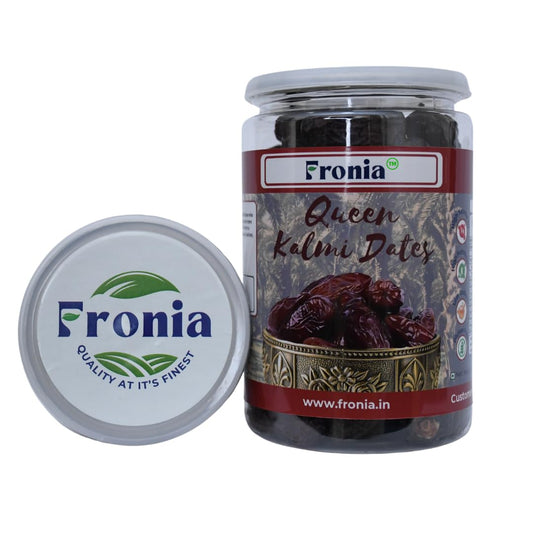FRONIA Queen Kalmi Dates , Juicy & Delicious Khajoor, Arab Khajur, 100% Naturally Dried & Free From Any Preservative 500GM | Healthy & Nuturious snack,Natural Sweetener,Rich in Vitamins& Minerals Gluten Free, Non-GMO & Vegan , delightful, farm fresh Kalmi