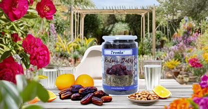 FRONIA Kalmi Dates , Juicy & Delicious Khajoor, Arab Khajur, 100% Naturally Dried & Free From Any Preservative 500GM | Healthy & Nuturious snack,Natural Sweetener,Rich in Vitamins& Minerals Gluten Free, Non-GMO & Vegan , delightful, farm fresh Kalmi dates