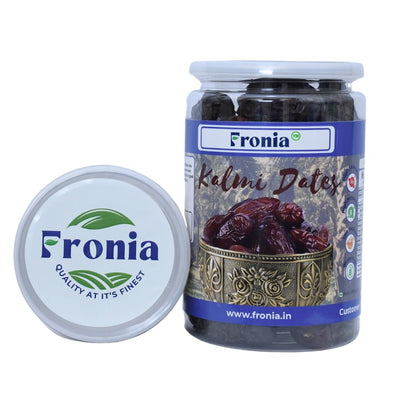FRONIA Kalmi Dates , Juicy & Delicious Khajoor, Arab Khajur, 100% Naturally Dried & Free From Any Preservative 500GM | Healthy & Nuturious snack,Natural Sweetener,Rich in Vitamins& Minerals Gluten Free, Non-GMO & Vegan , delightful, farm fresh Kalmi dates